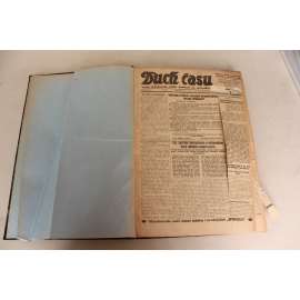 Duch Času 1931, roč. XXXIII. (noviny, Ostravsko, sociální demokracie, mj. Antal Stašek mrtev, Hitler u Hindenburga, Edison úmrtí, Konflikt čínsko-japonský, Militarisace Polska pokračuje) Duch Času 1931, roč. XXXIII. (noviny, Ostravsko, sociální demokracie, mj. Antal Stašek mrtev, Hitler u Hindenburga, Edison úmrtí, Konflikt čínsko-japonský, Militarisace Polska pokračuje)