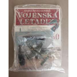 Vojenská letadla. Kolekce kovových modelů, č. 60 (letadlo, letectví, modely, hračky - Model Heinkel He 162 Volksjäger; Luftwaffe) Vojenská letadla. Kolekce kovových modelů, č. 60 (letadlo, letectví, modely, hračky - Model Heinkel He 162 Volksjäger; Luftwaffe)