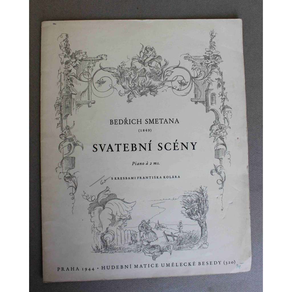 Svatební scény (noty, piano-klavír, mj, Svatební průvod, Ženich a nevěsta, Svatební veselí. Tanec) Svatební scény (noty, piano-klavír, mj, Svatební průvod, Ženich a nevěsta, Svatební veselí. Tanec)