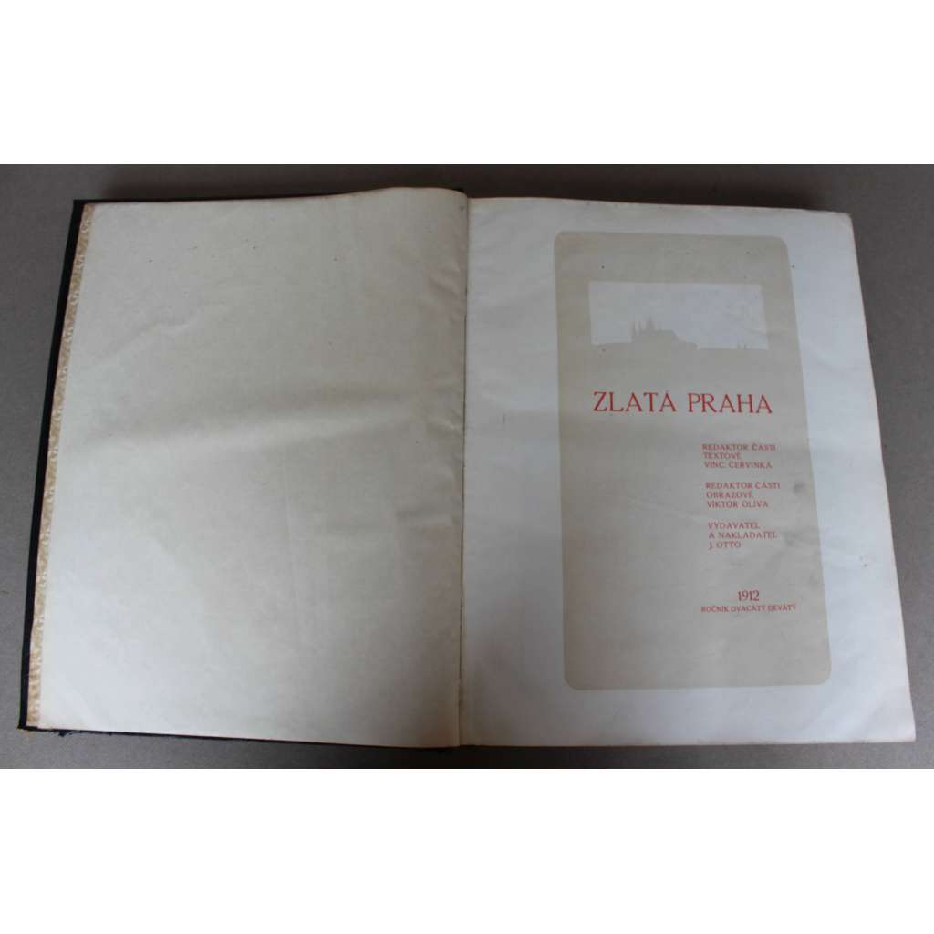 Zlatá Praha 1912, roč. 29 (časopis, kultura, poezie, beletrie, hudba, mj. Z. Winter - Ochladlý žár, Sokolstvo a zahraničí, Pomník F. Palackého, A. Jirásek a jeho Litomyšl; ilustr. Aleš, Brandl, Mařák,Úprka) Zlatá Praha 1912, roč. 29 (časopis, kultura, poezie, beletrie, hudba, mj. Z. Winter - Ochladlý žár, Sokolstvo a zahraničí, Pomník F. Palackého, A. Jirásek a jeho Litomyšl; ilustr. Aleš, Brandl, Mařák,Úprka)
