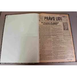Právo lidu 1927, roč. XXXVI. (listopad) (noviny, deník, první republika, sociální demokracie, mj. V pondělí bude volen pražský primátor [K. Baxa], Rakouska sociální demokracie, Deset let ruské revoluce, Boj ruské oposice proti Stalinovi)