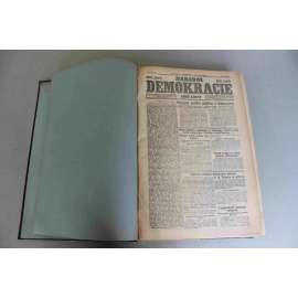 Národní demokracie 1922, roč. IV. (červenec-prosinec) (noviny, deník, první republika, mj. A. Rašín - Konec hospodářského rozmachu Německa, Vážné události v Polsku, Nezdar konference v Haagu, Před občanskou válkou v Itálii, 28. říjen) Národní demokracie 1922, roč. IV. (červenec-prosinec) (noviny, deník, první republika, mj. A. Rašín - Konec hospodářského rozmachu Německa, Vážné události v Polsku, Nezdar konference v Haagu, Před občanskou válkou v Itálii, 28. říjen)