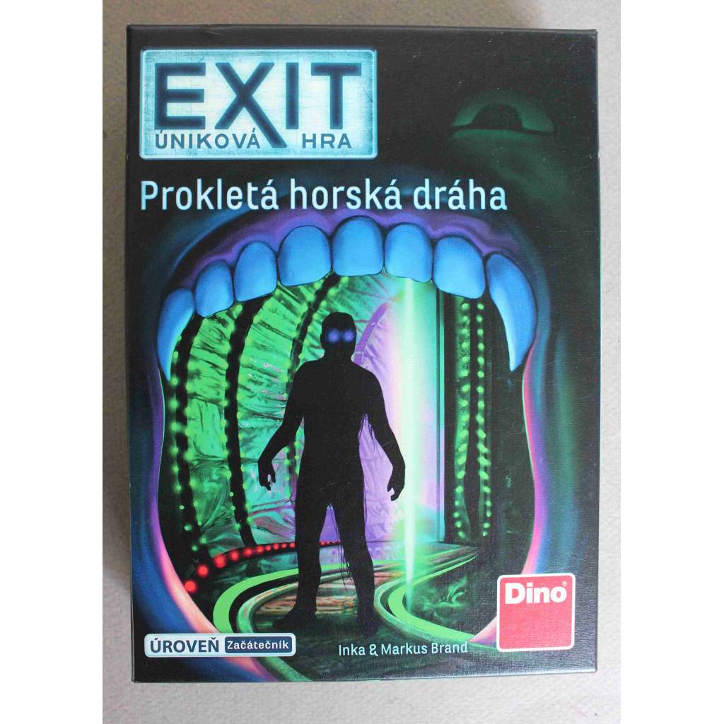 Exit úniková hra. Prokletá horská dráha (desková hra, jednorázová) Exit úniková hra. Prokletá horská dráha (desková hra, jednorázová)