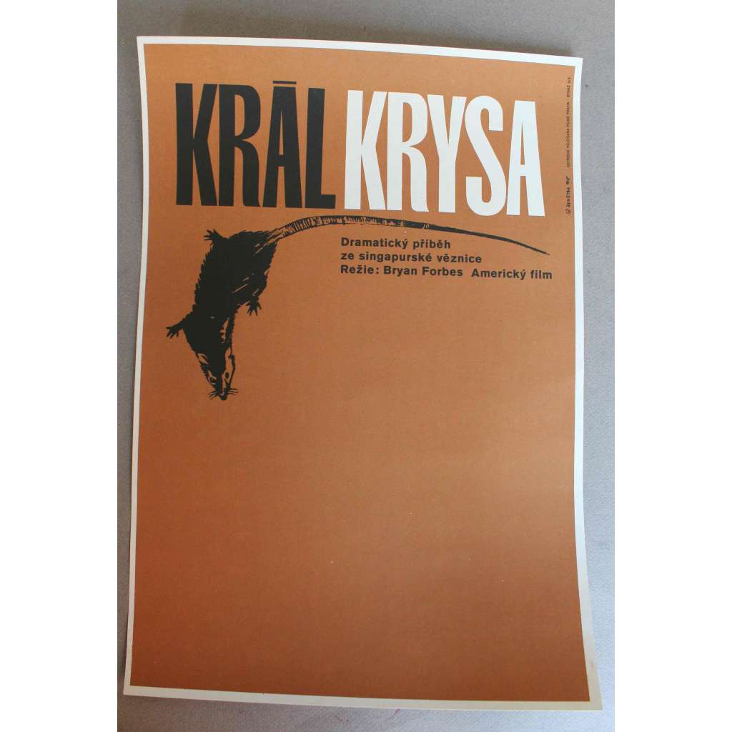Král krysa 1965 (filmový plakát, drama; režie Bryan Forbes, hrají George Segal, Tom Courtenay, James Fox, Patrick O'Neal, Denholm Elliott) Král krysa 1965 (filmový plakát, drama; režie Bryan Forbes, hrají George Segal, Tom Courtenay, James Fox, Patrick O'Neal, Denholm Elliott)