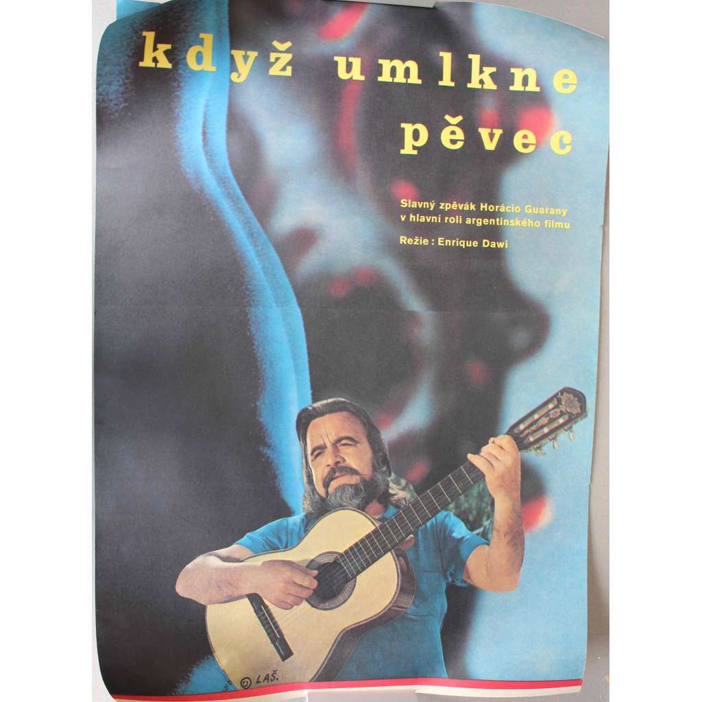 Když umlkne pěvec 1973 (filmový plakát, muzikál, režie Enrique Dawi, hrají Olga Zubarry, Ovidio Fuentes, Fernando Iglesias 'Tacholas', Héctor Tealdi) Když umlkne pěvec 1973 (filmový plakát, muzikál, režie Enrique Dawi, hrají Olga Zubarry, Ovidio Fuentes, Fernando Iglesias 'Tacholas', Héctor Tealdi)