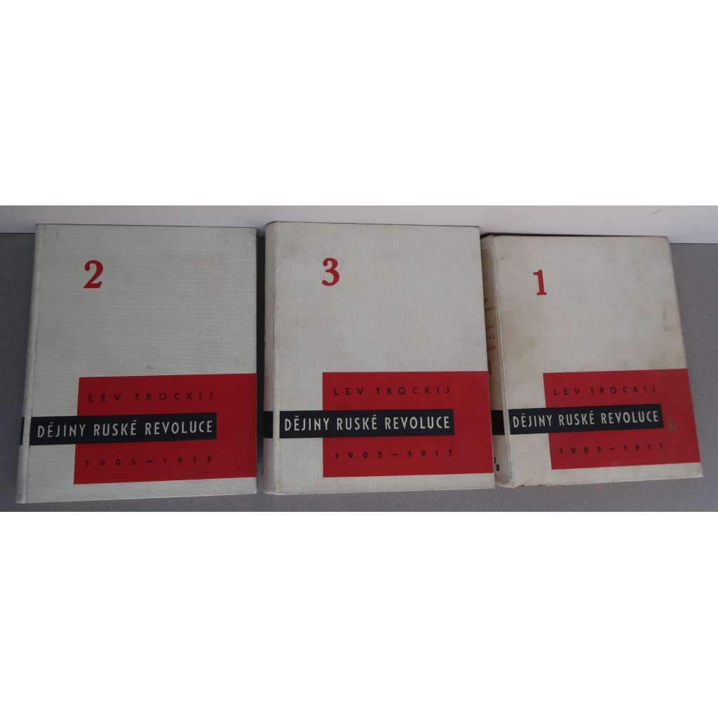 Dějiny Ruské revoluce 1-3 [Rusko, SSSR, politika, komunismus]
