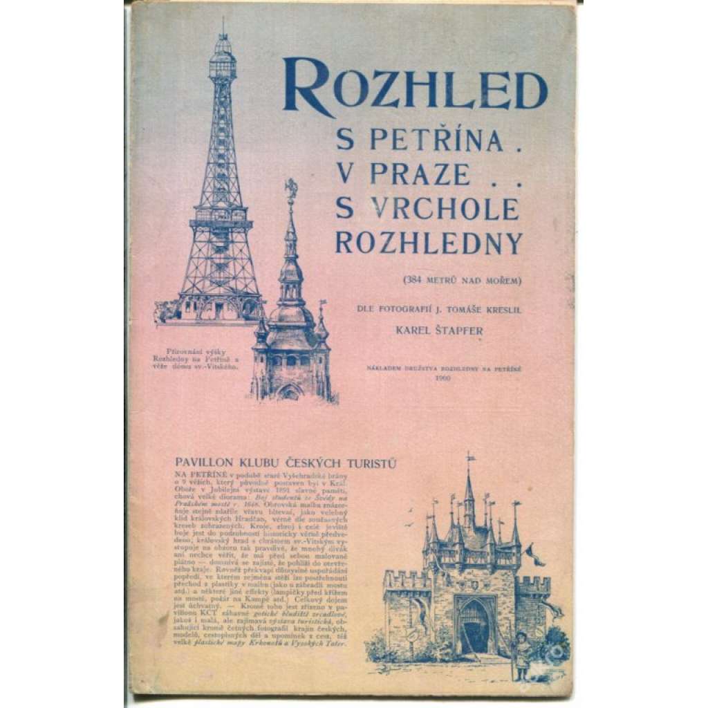 PANORAMATICKÝ ROZHLED Z PETŘÍNA - PRAHA