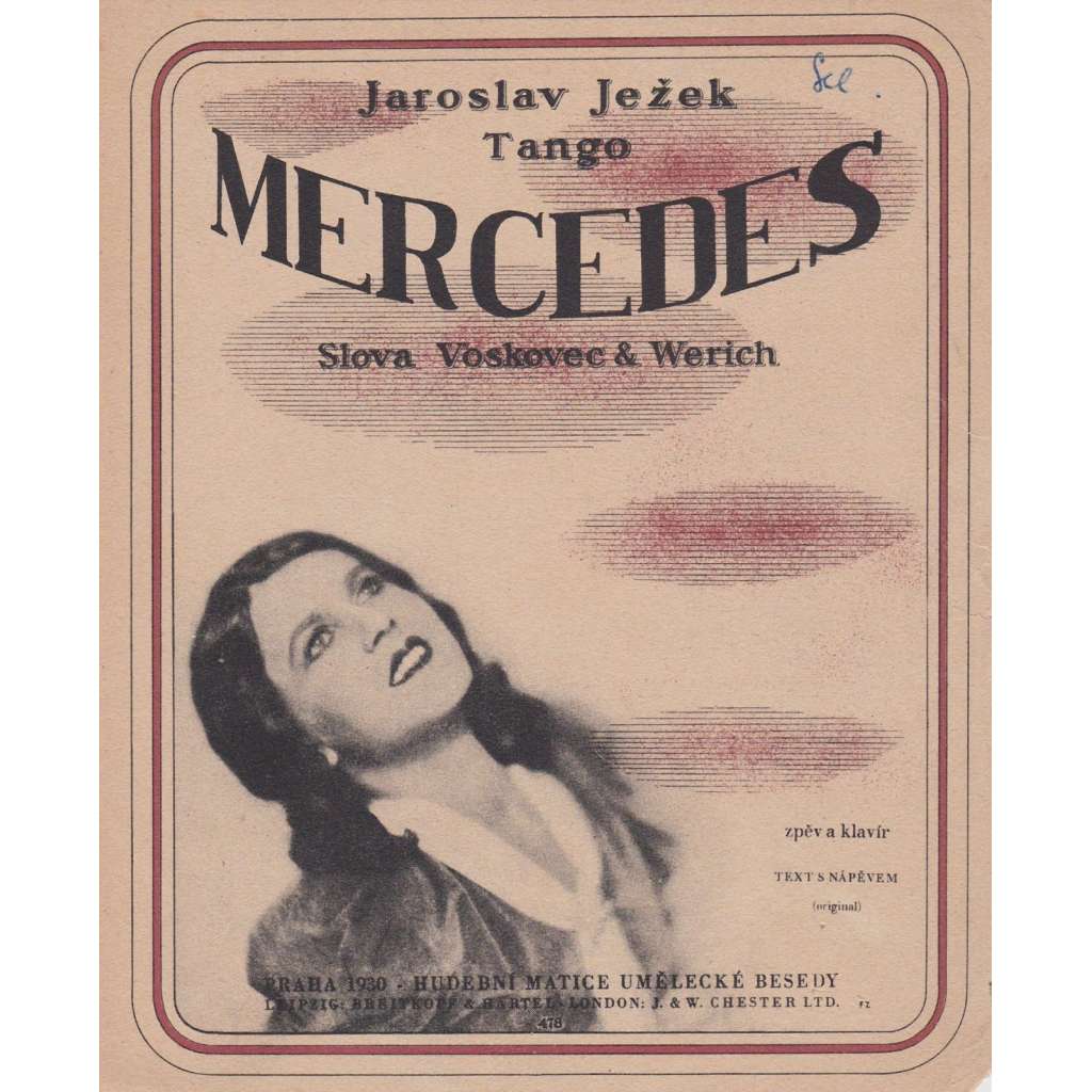 Mercedes (Osvobozené divadlo, tango, Jaroslav Ježek)