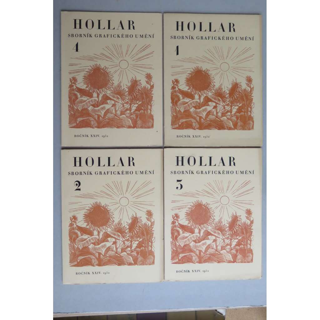 HOLLAR - Sborník grafického umění - Roč. XXIV., 1952/53