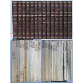 Hollar, sborník grafické práce, ročníky I-XXXIII (1923-1964) VAZBA KŮŽE - KOMPLET včetně PŘÍLOH [grafika kresba malba lept litografie dřevoryt výtvarné umění]