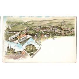 Úpice, Trutnov, litografie