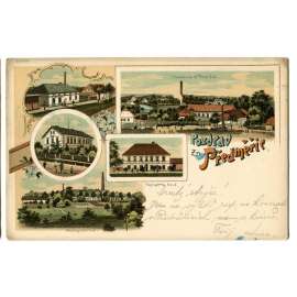 Předměřice nad Jizerou, Mladá Boleslav, litografie
