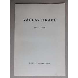 Václav Hrabě 1940-1965 - (hnědý lept Pileček) 2000