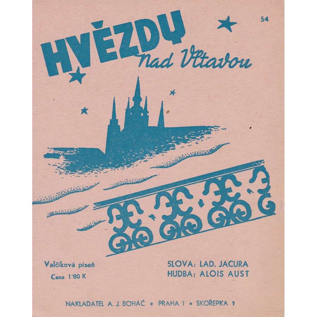 Hvězdy nad Vltavou (Pohled na Hradčany)