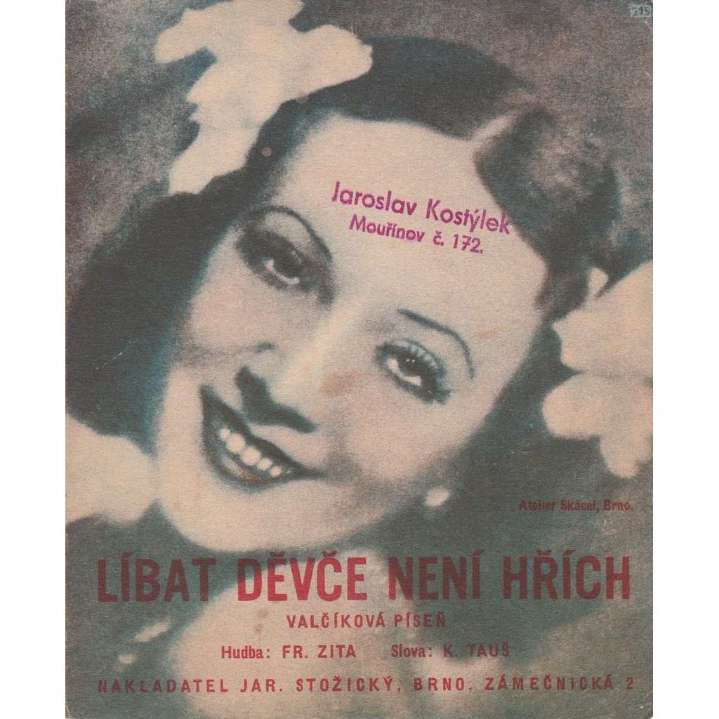 Líbat děvče není hřích