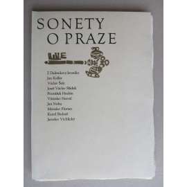 Sonety o Praze (grafiky Miloslav Troup]