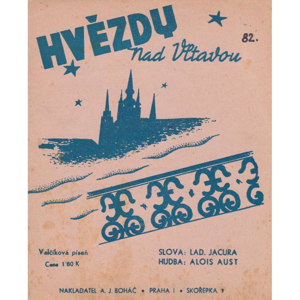 Hvězdy nad Vltavou (Pohled na Hradčany)