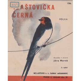 Vlaštovička černá