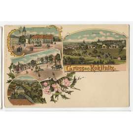 Rokytnice, Rychnov nad Kněžnou, Orlické hory litografie