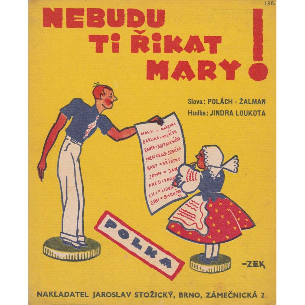 Nebudu ti říkat Mary