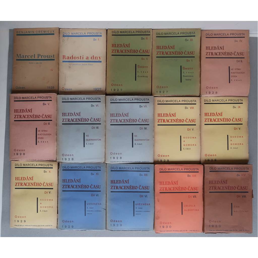 Hledání ztraceného času - Marcel Proust - Dílo Marcela Prousta (komplet)