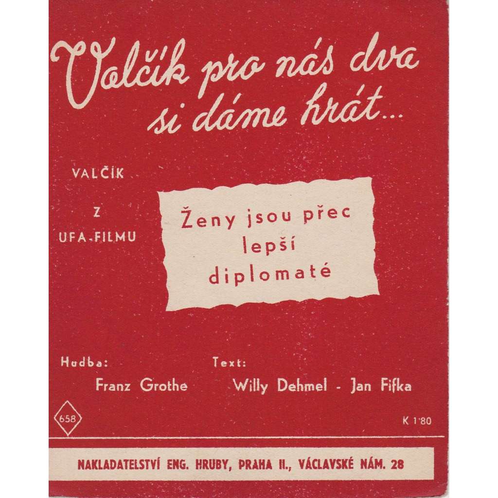 Valčík pro nás dva si dáme hrát!