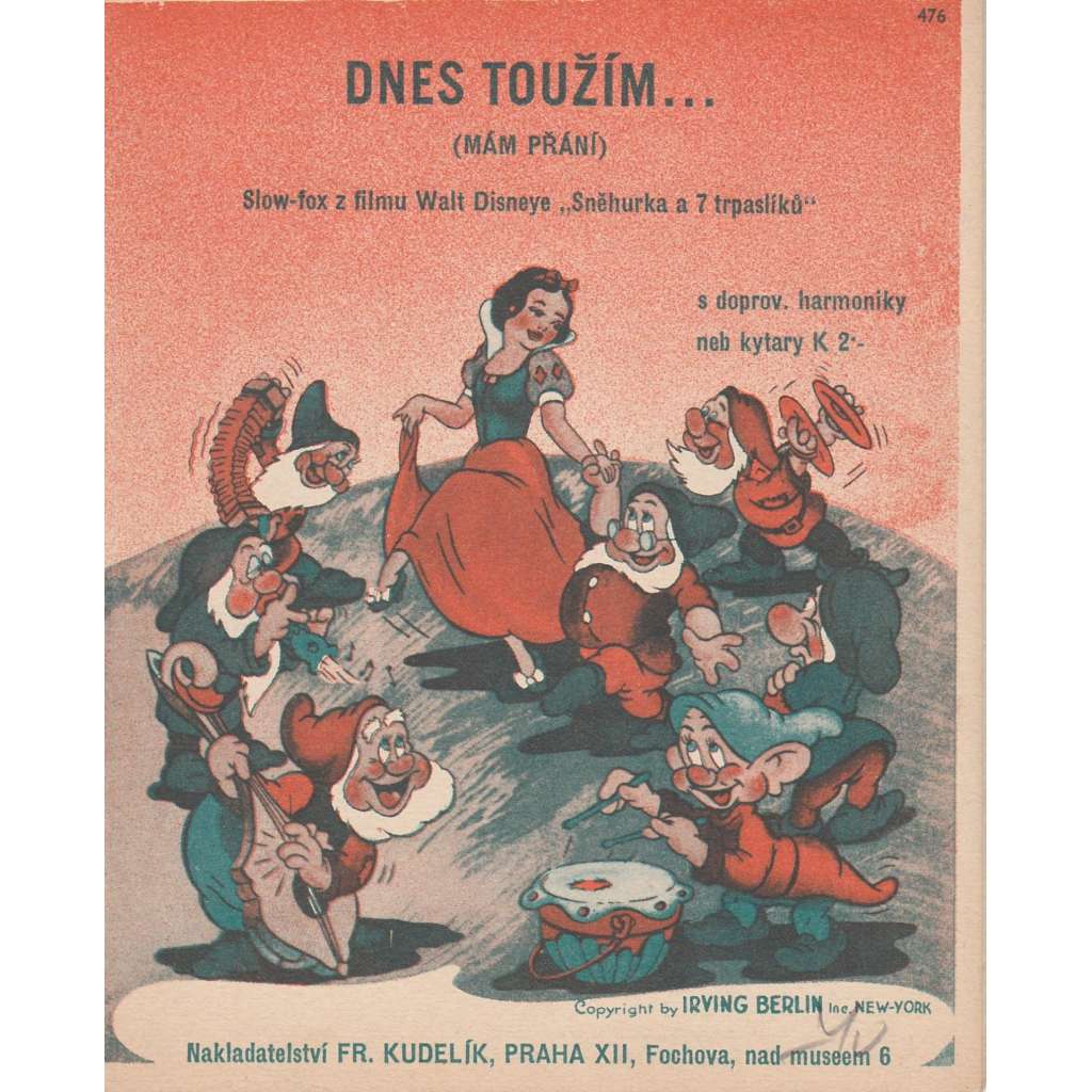 Dnes toužím... Dnes toužím...