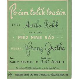 Po čem tolik toužím...?