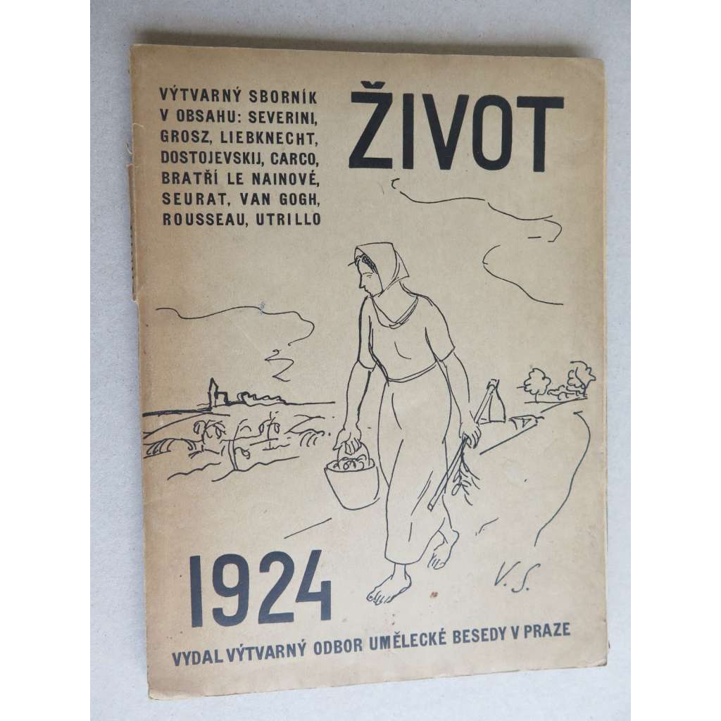 ŽIVOT, výtvarný sborník, roč. 4. (1924)