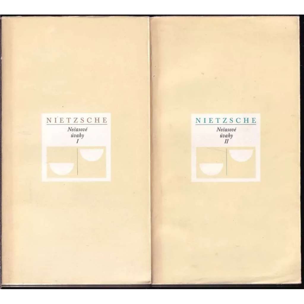 Nečasové úvahy 1+2 [Nietzsche; edice Váhy - filozofie]