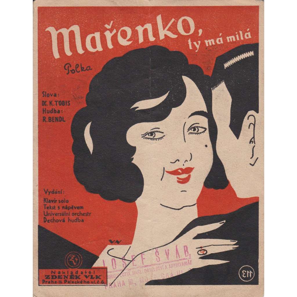 Mařenko, ty má milá...