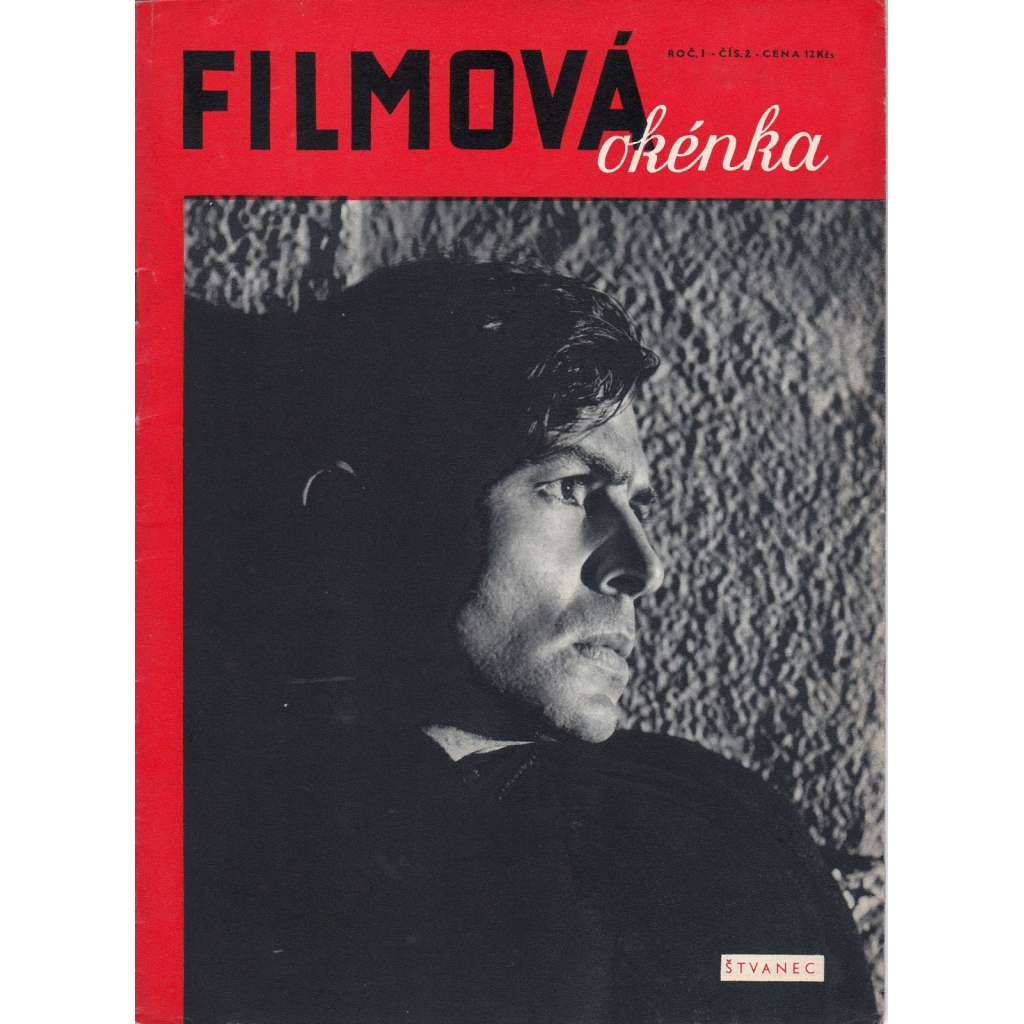 Štvanec. Filmová okénka - list náročného filmového diváka. Ročník I, číslo 2.