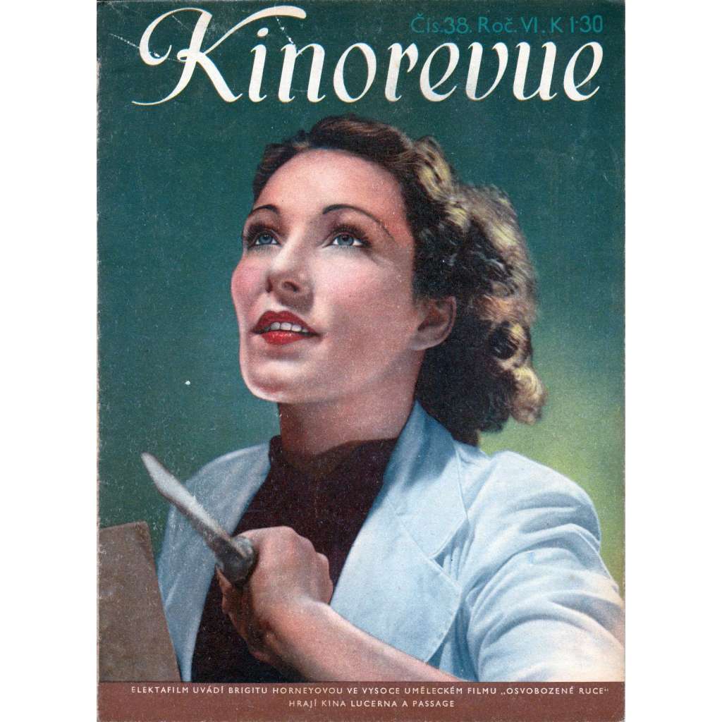 Kinorevue - filmový týdeník.  Číslo 38.