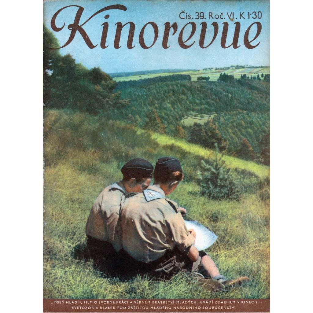 Kinorevue - filmový týdeník.  Číslo 39.