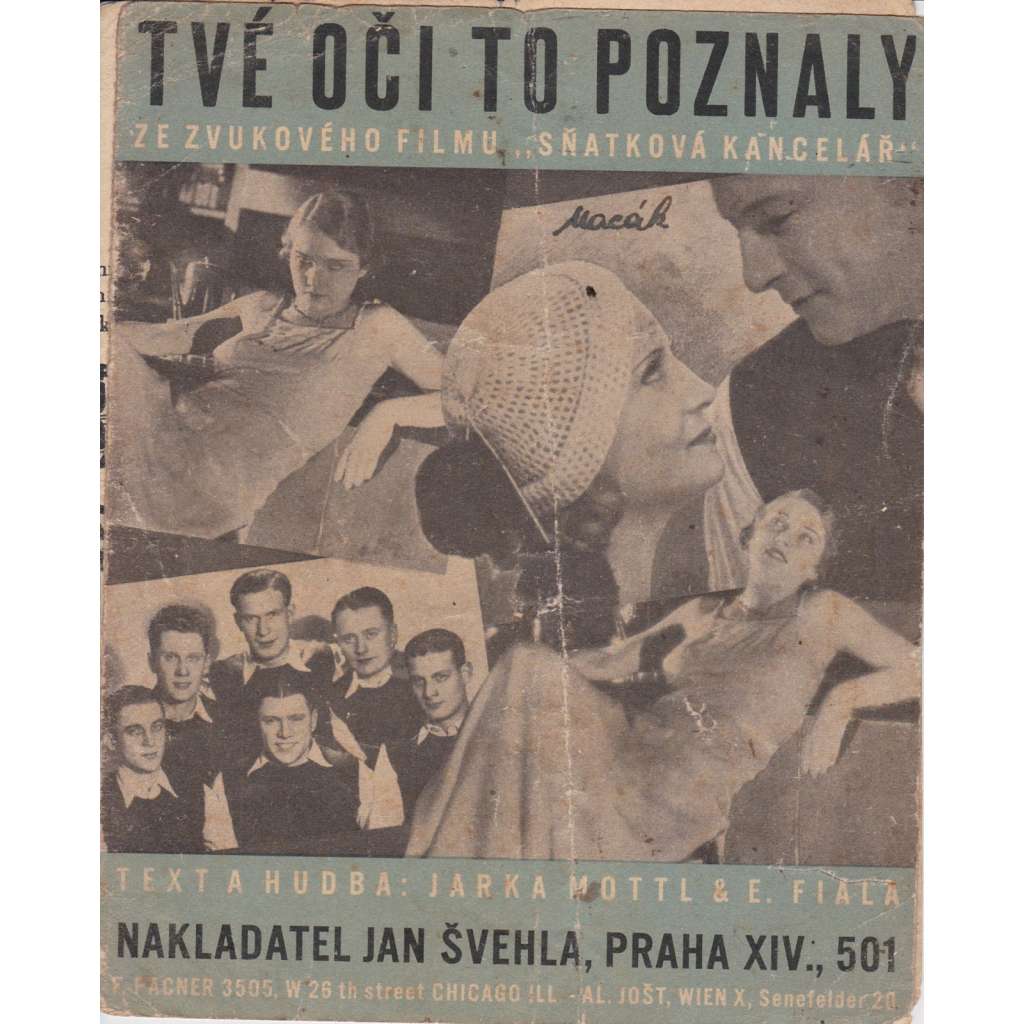 Tvé oči to poznaly