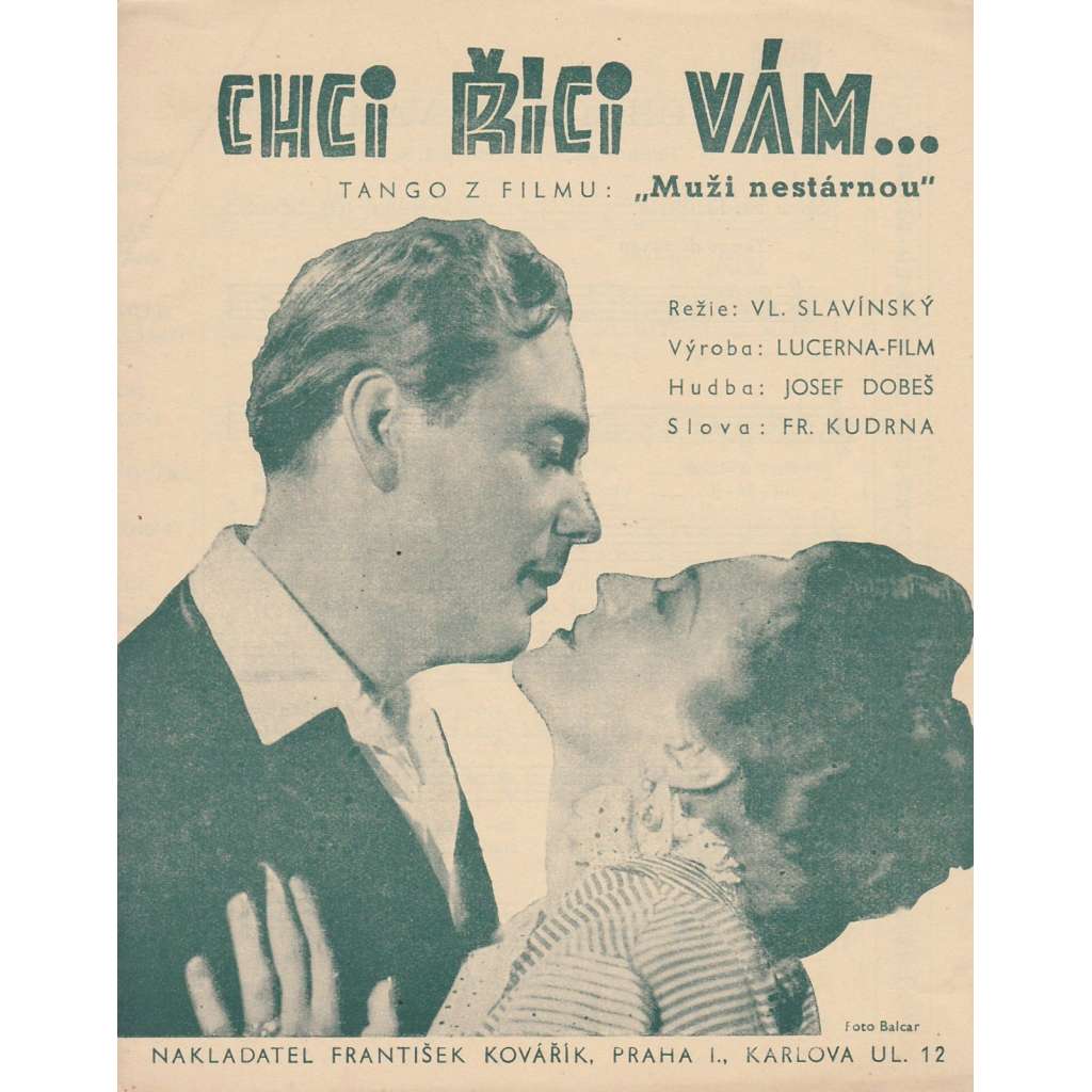 Chci říci vám...