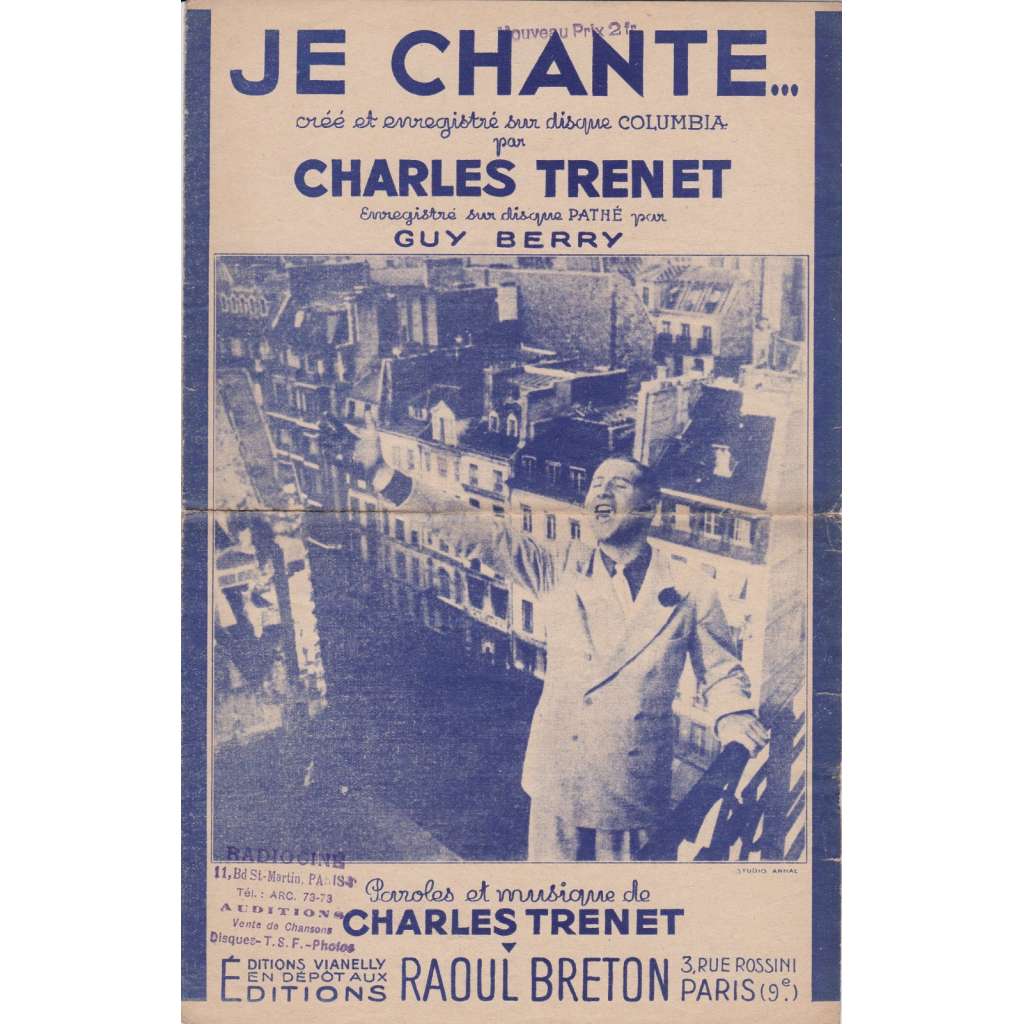 Je chante (francouzsky)