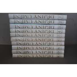 DĚJINY UMĚNÍ -KOMPLET 10 svazků- PIJOAN [architektura sochařství malba, sochy stavby obrazy; pravěk, starověk, antika - Egypt, antické Řecko a Řím; byzantské umění, románský sloh, gotika renesance baroko, klasicismus, historismy]