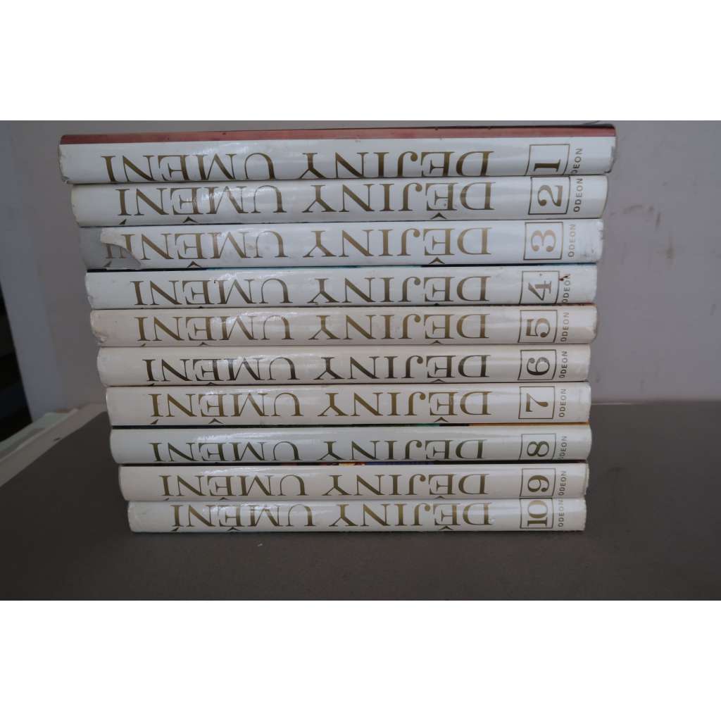 DĚJINY UMĚNÍ -KOMPLET 10 svazků- PIJOAN [architektura sochařství malba, sochy stavby obrazy; pravěk, starověk, antika - Egypt, antické Řecko a Řím; byzantské umění, románský sloh, gotika renesance baroko, klasicismus, historismy]