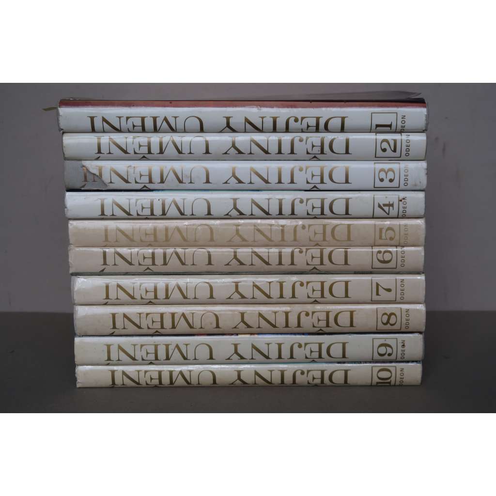 DĚJINY UMĚNÍ -KOMPLET 10 svazků- PIJOAN [architektura sochařství malba, sochy stavby obrazy; pravěk, starověk, antika - Egypt, antické Řecko a Řím; byzantské umění, románský sloh, gotika renesance baroko, klasicismus, historismy]