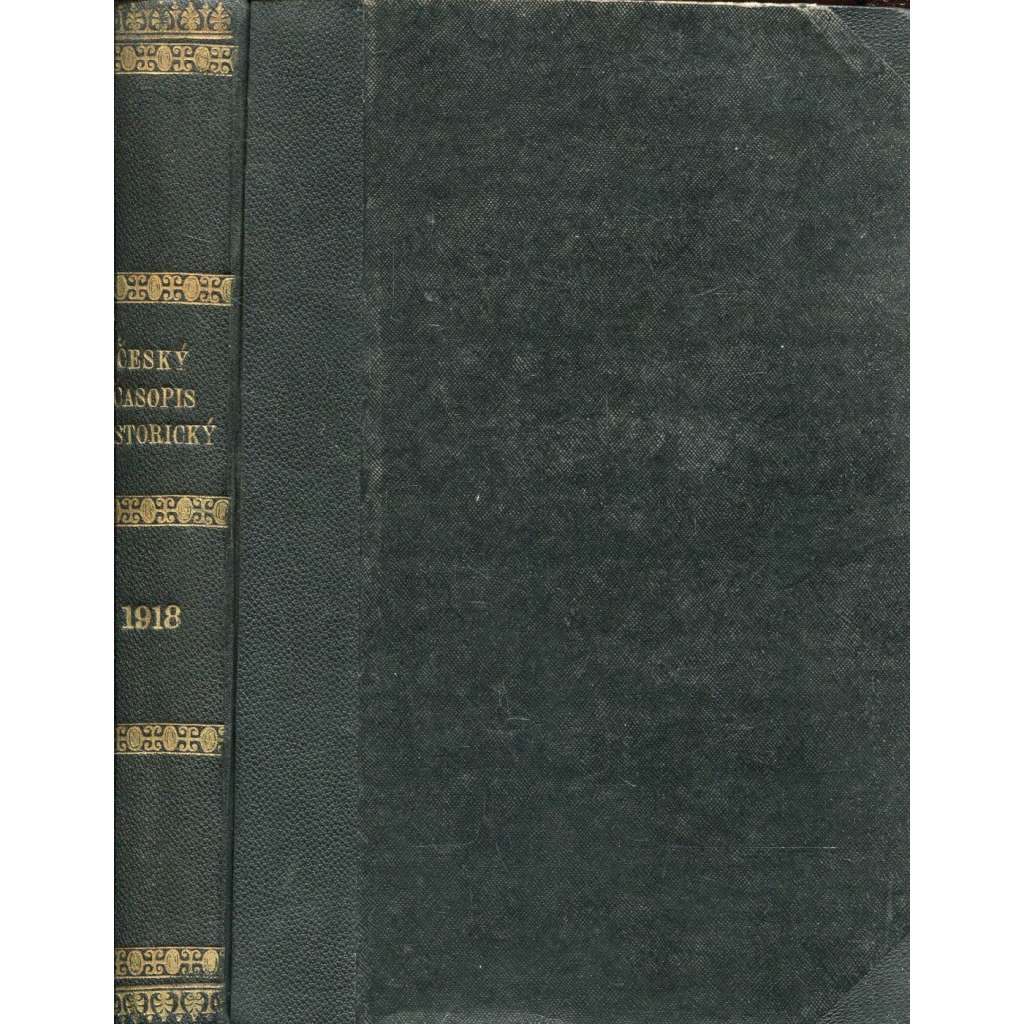 Český časopis historický, ročník XXIV./1918