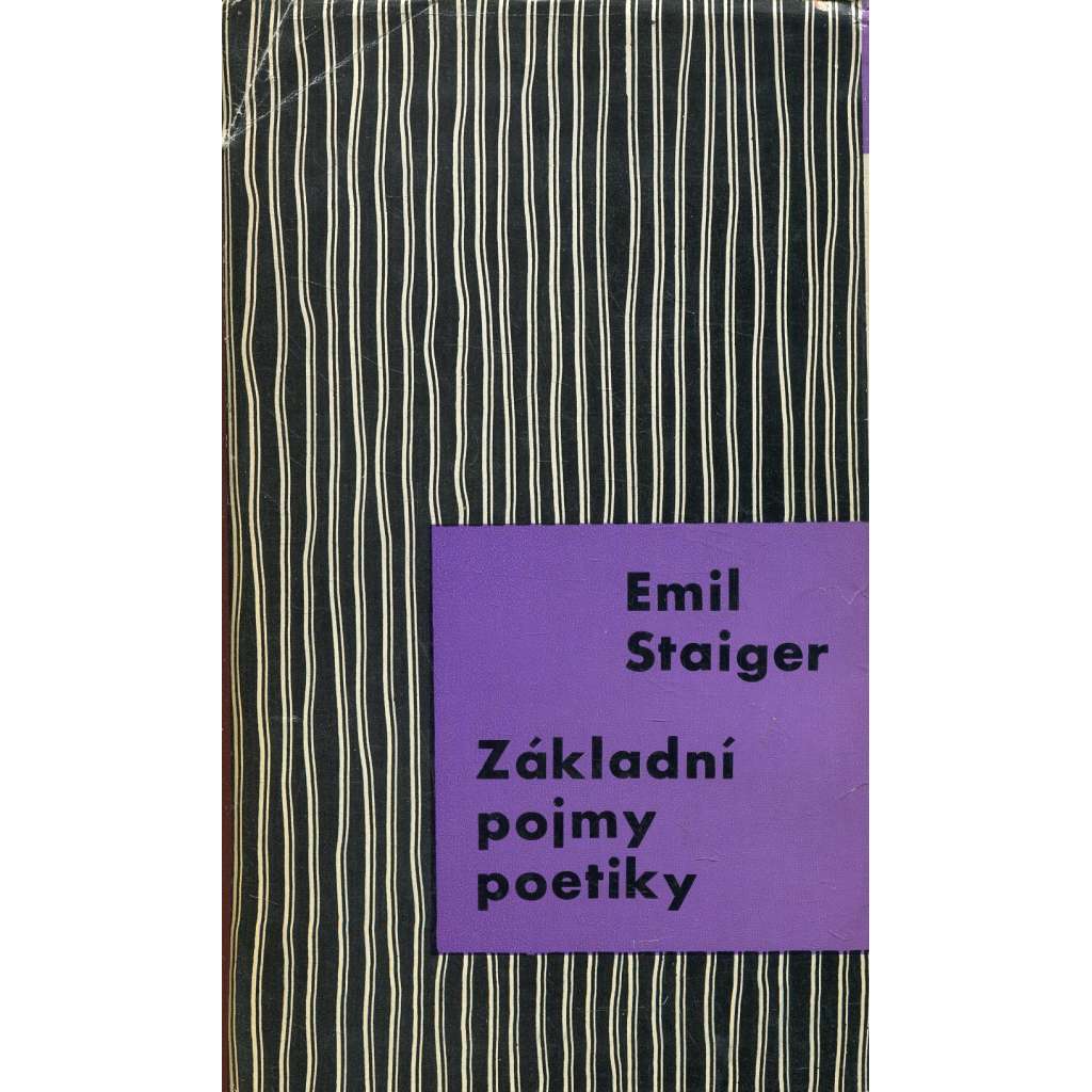 Základní pojmy poetiky [edice Dílna, sv. 33]