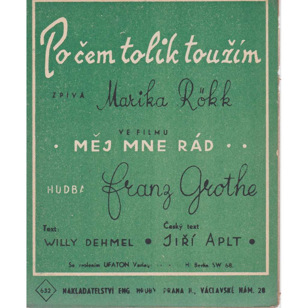 Po čem tolik toužím...?