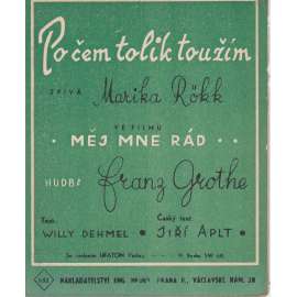 Po čem tolik toužím...?
