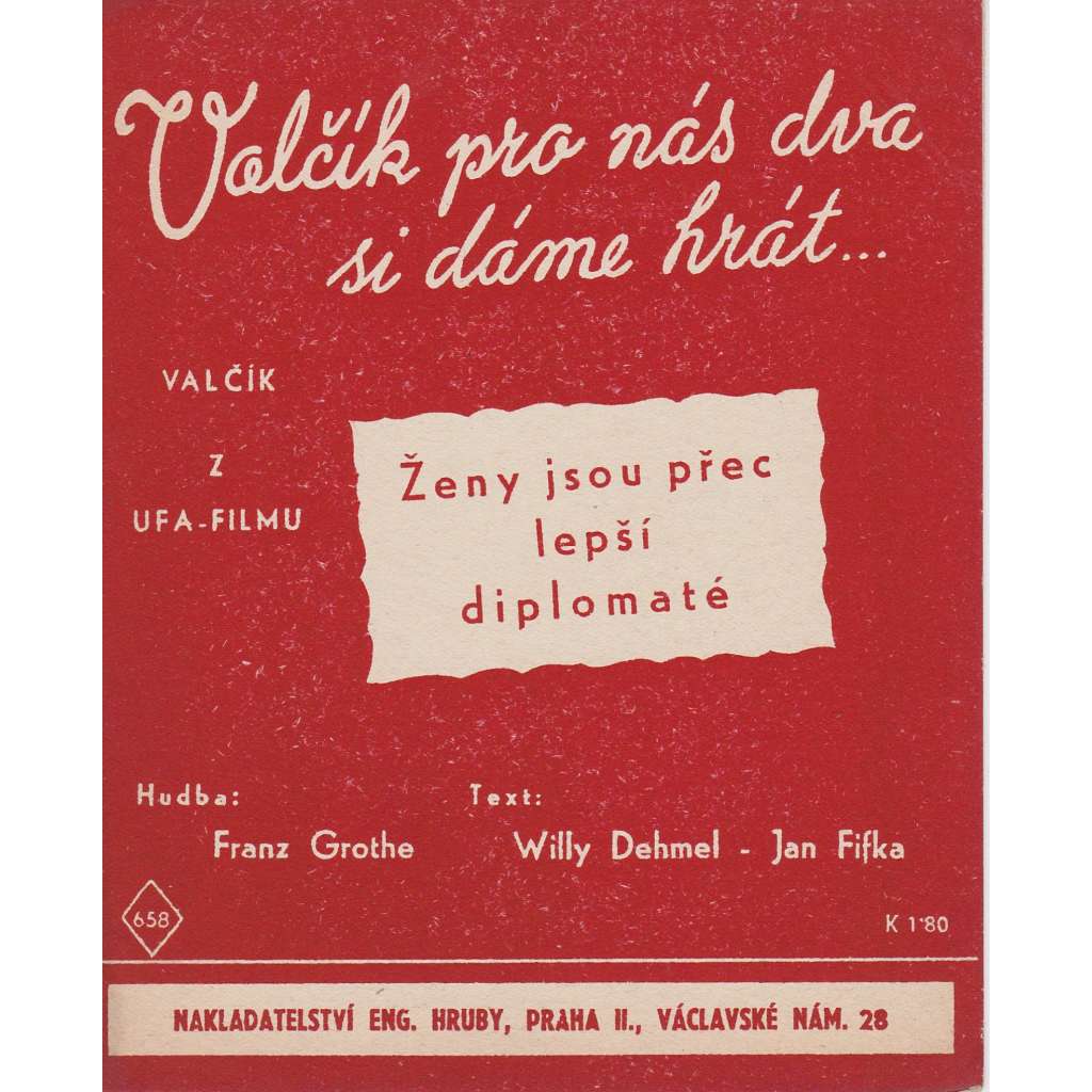 Valčík pro nás dva si dáme hrát!
