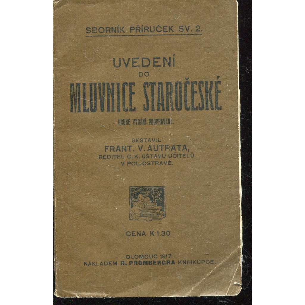 Uvedení do mluvnice staročeské