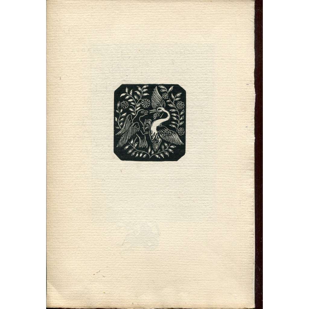 Zdenka Braunerová (1858-1934): Pamětní spis (z roku 1954) - dřevorytm grafika, nesignováno- Ulička v Beneventu