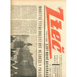 Zteč. List nové generace. Ročník II., číslo 18 (17.9.1943) - noviny (vyd. Kuratorium, protektorát)