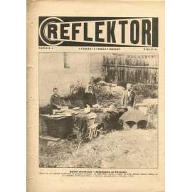 Reflektor, ročník I., číslo 19 (časopis, staré noviny, 1. republika)