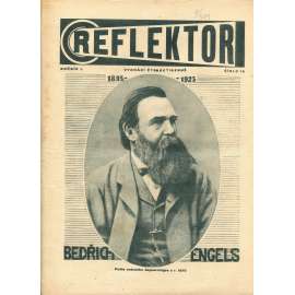 Reflektor, ročník I., číslo 16 (časopis, staré noviny, 1. republika)